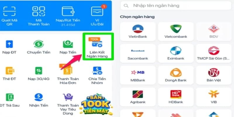 Nạp tiền 8xbet