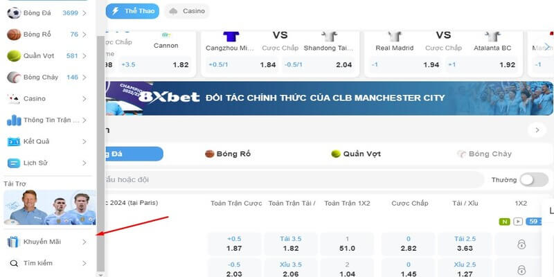 Hướng dẫn tham gia chương trình khuyến mãi tại 8xbet